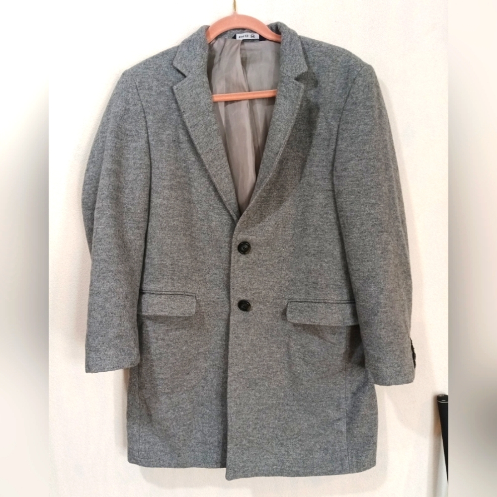 RNT 23 Men's Wool Blend jacket gray size Medium 38